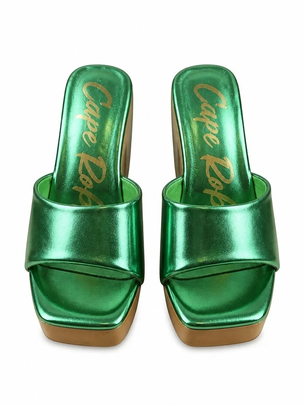 Cape Robbin shiny metallic